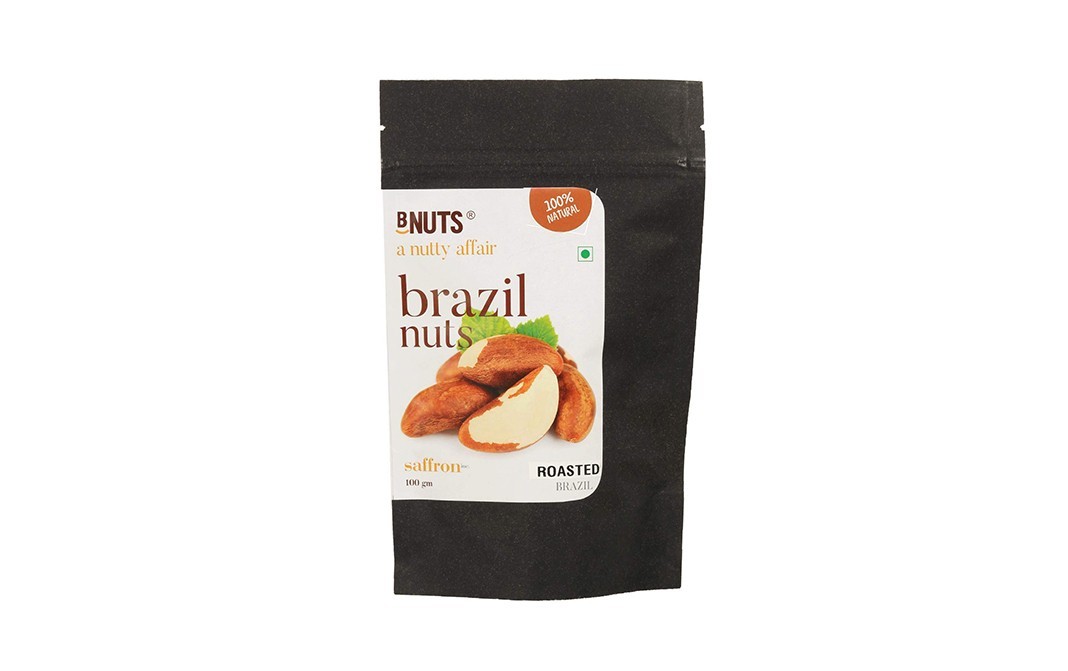 BNuts Roasted Brazil Nuts    Pack  100 grams